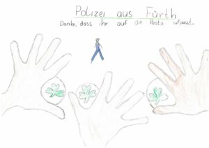 Ein herzliches Dankeschön an die Polizei Fürth!